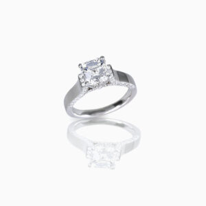 Diamond engagement wedding ring