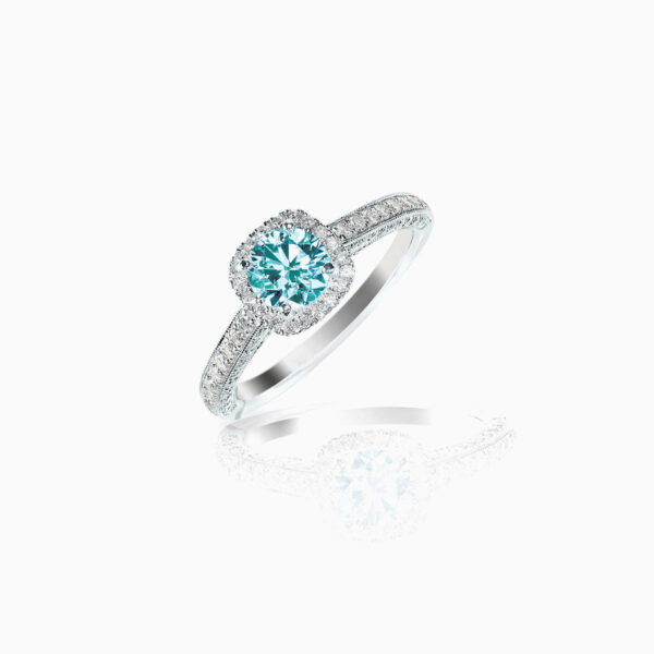 Diamond bridal ring - Image 2