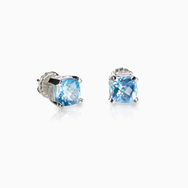 Diamond stud earrings - Image 3