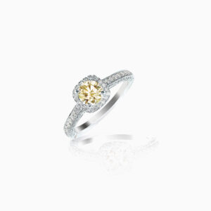 Diamond bridal ring