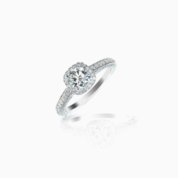 Diamond bridal ring - Image 3