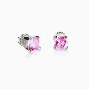 Diamond stud earrings