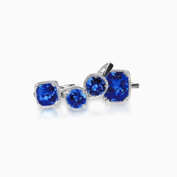 Multi colored gemstone ring - Image 2