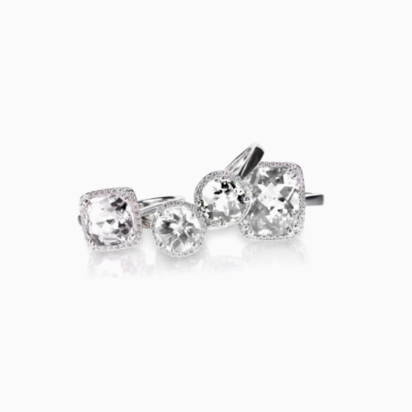 Yellow topaz gemstone rings - Image 3