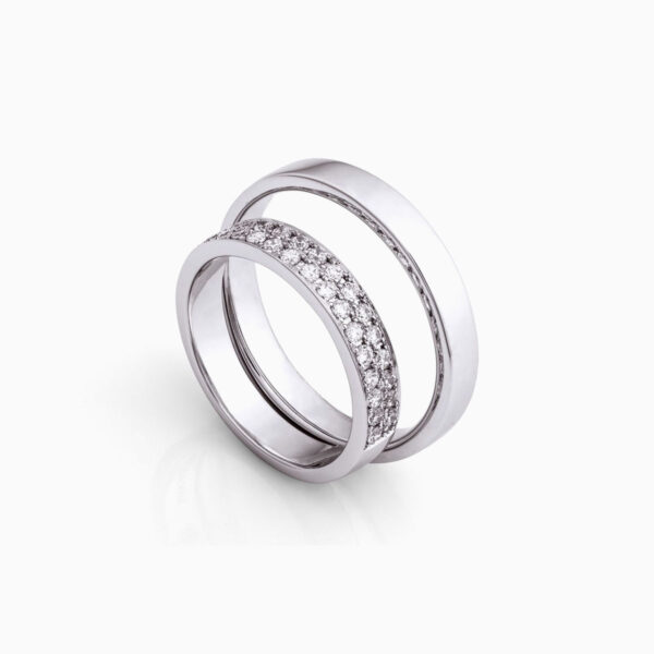 Bridal wedding rings set